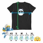 Fashion, accesorii si bijuterii - Copii - Imbracaminte copii - Tricouri copii - Tricou Copii Fete Squish mallows Raton CoolTrend, negru, marime XS Copii - Infinity.ro