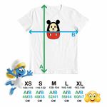 Fashion, accesorii si bijuterii - Copii - Imbracaminte copii - Tricouri copii - Tricou Copii Baieti Squishmallows Mickey Mouse CoolTrend, alb, marime S Copii - Infinity.ro