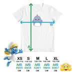Fashion, accesorii si bijuterii - Copii - Imbracaminte copii - Tricouri copii - Tricou Copii Fete Squish  mallows Rechin Ocean CoolTrend, alb, marime XS Copii - Infinity.ro
