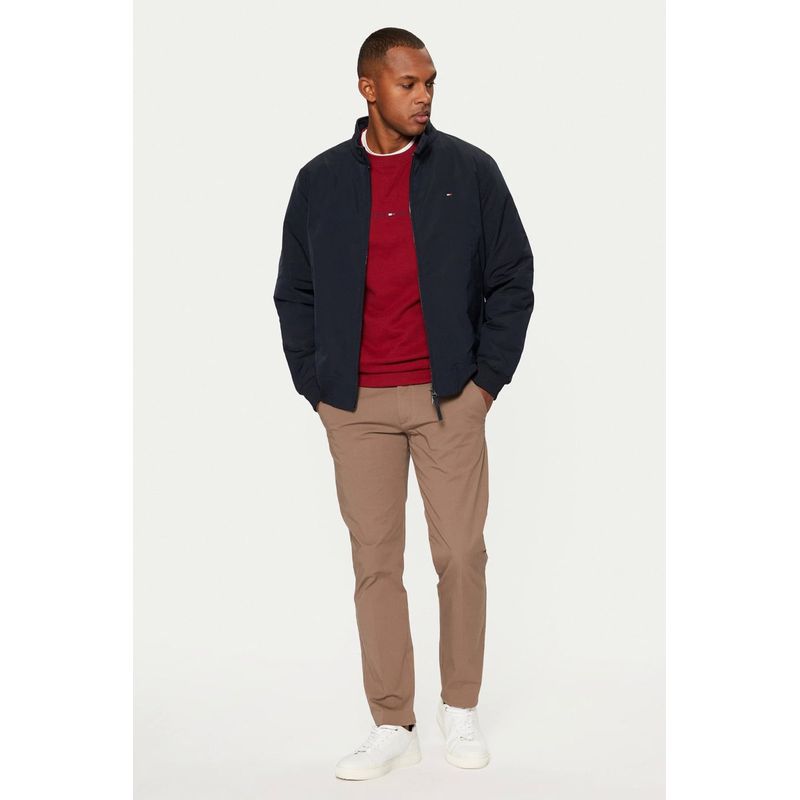 Fashion, accesorii si bijuterii - Barbati - Imbracaminte - Jachete si geci barbati - Geaca barbati Tommy Hilfiger Harrington MW0MW37647 Bleumarin M INTL - Infinity.ro