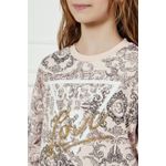 Fashion, accesorii si bijuterii - Copii - Imbracaminte copii - Bluze si camasi copii - Bluza GUESS pentru fete J5RQ06 Roz 10 ani 140 CM - Infinity.ro