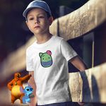 Fashion, accesorii si bijuterii - Copii - Imbracaminte copii - Tricouri copii - Tricou Copii Baieti Squishmallows Pisica Zombie Horror CoolTrend, alb, marime M Copii - Infinity.ro