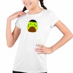 Fashion, accesorii si bijuterii - Copii - Imbracaminte copii - Tricouri copii - Tricou Copii Fete Squishmallows Frankenstein CoolTrend, alb, marime XL Copii - Infinity.ro