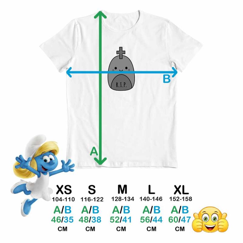 Fashion, accesorii si bijuterii - Copii - Imbracaminte copii - Tricouri copii - Tricou Copii Baieti Squishmallows RIP Mormant Horror CoolTrend, alb, marime L Copii - Infinity.ro