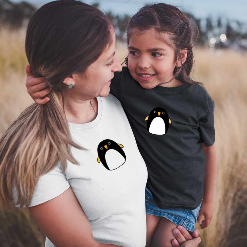 Fashion, accesorii si bijuterii - Copii - Imbracaminte copii - Tricouri copii - Tricou Copii Fete Squishmallows Pinguin Antartica CoolTrend, alb, marime S Copii - Infinity.ro