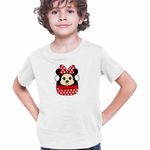 Fashion, accesorii si bijuterii - Copii - Imbracaminte copii - Tricouri copii - Tricou Copii Baieti Squishmallows Minnie Mickey Mouse CoolTrend, alb, marime XS Copii - Infinity.ro