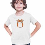 Fashion, accesorii si bijuterii - Copii - Imbracaminte copii - Tricouri copii - Tricou Copii Baieti Squishmallows Ren Craciun CoolTrend, alb, marime XS Copii - Infinity.ro