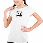 Fashion, accesorii si bijuterii - Copii - Imbracaminte copii - Tricouri copii - Tricou Copii Fete Squishmallows Kung Fu Panda CoolTrend, alb, marime XS Copii - Infinity.ro