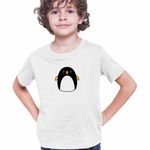 Fashion, accesorii si bijuterii - Copii - Imbracaminte copii - Tricouri copii - Tricou Copii Baieti Squishmallows Pinguin Antartica CoolTrend, alb, marime M Copii - Infinity.ro