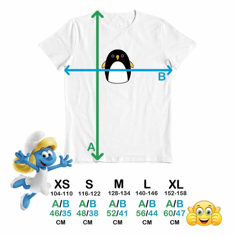 Fashion, accesorii si bijuterii - Copii - Imbracaminte copii - Tricouri copii - Tricou Copii Baieti Squishmallows Pinguin Antartica CoolTrend, alb, marime M Copii - Infinity.ro