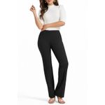 Fashion, accesorii si bijuterii - Femei - Imbracaminte femei - Pantaloni femei - Pantaloni dama Marciano by Guess 3BGB29 S INTL Negru - Infinity.ro