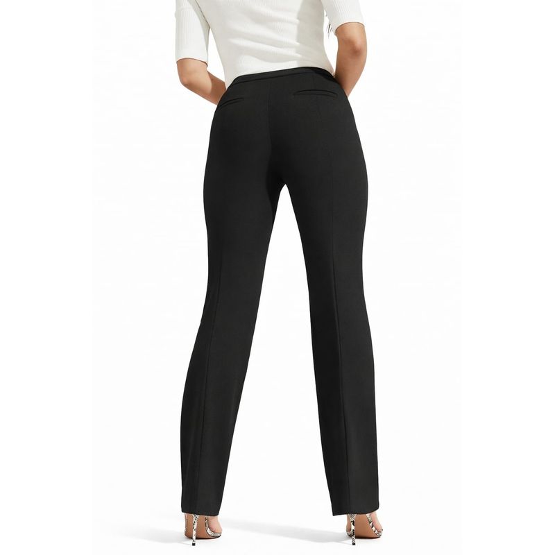 Fashion, accesorii si bijuterii - Femei - Imbracaminte femei - Pantaloni femei - Pantaloni dama Marciano by Guess 3BGB29 S INTL Negru - Infinity.ro