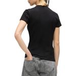 Fashion, accesorii si bijuterii - Femei - Imbracaminte femei - Tricouri si topuri femei - Tricou dama Karl Lagerfeld Jeans B2W17064 L INTL Negru - Infinity.ro