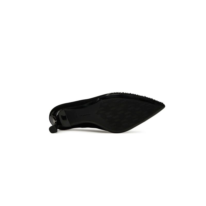 Fashion, accesorii si bijuterii - Femei - Incaltaminte femei - Pantofi femei - Pantofi pumps dama Karl Lagerfeld KL32712 39 EU Negru - Infinity.ro