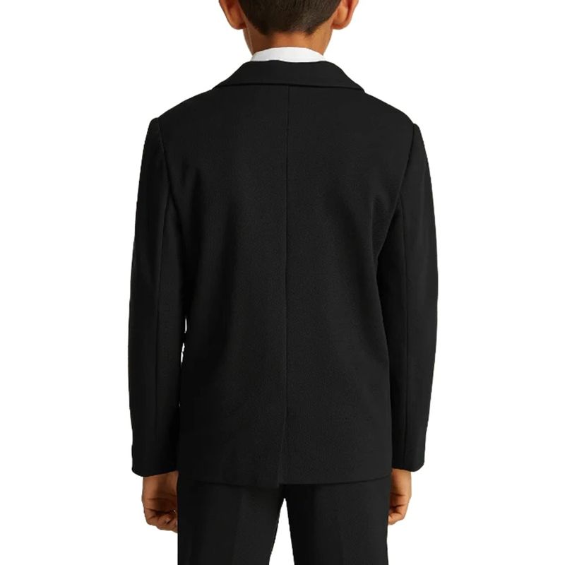 Fashion, accesorii si bijuterii - Copii - Imbracaminte copii - Jachete si geci copii - Sacou baieti Calvin Klein IB0IB02418T 16 ani Negru 170 CM - Infinity.ro