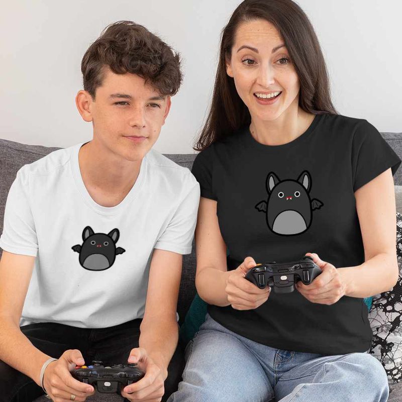 Fashion, accesorii si bijuterii - Copii - Imbracaminte copii - Tricouri copii - Tricou Copii Baieti Squishmallows Liliac CoolTrend, negru, marime S Copii - Infinity.ro
