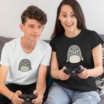 Fashion, accesorii si bijuterii - Copii - Imbracaminte copii - Tricouri copii - Tricou Copii Baieti Squishmallows Foca Squad CoolTrend, negru, marime M Copii - Infinity.ro