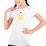 Fashion, accesorii si bijuterii - Copii - Imbracaminte copii - Tricouri copii - Tricou Copii Fete Squishmallows Lamaie CoolTrend, alb, marime L Copii - Infinity.ro