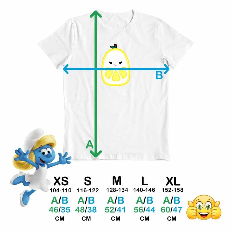 Fashion, accesorii si bijuterii - Copii - Imbracaminte copii - Tricouri copii - Tricou Copii Fete Squishmallows Lamaie CoolTrend, alb, marime L Copii - Infinity.ro