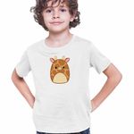 Fashion, accesorii si bijuterii - Copii - Imbracaminte copii - Tricouri copii - Tricou Copii Baieti Squishmallows Girafa Africa CoolTrend, alb, marime L Copii - Infinity.ro