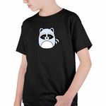 Fashion, accesorii si bijuterii - Copii - Imbracaminte copii - Tricouri copii - Tricou Copii Baieti Squish mallows Raton CoolTrend, negru, marime L Copii - Infinity.ro