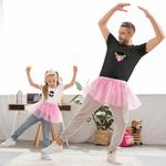 Fashion, accesorii si bijuterii - Copii - Imbracaminte copii - Tricouri copii - Tricou Copii Fete Squishmallows Soldatel Mos Craciun Gerila CoolTrend, negru, marime S Copii - Infinity.ro