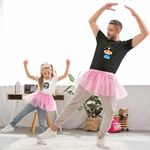 Fashion, accesorii si bijuterii - Copii - Imbracaminte copii - Tricouri copii - Tricou Copii Fete Squishmallows Pirat Marinar CoolTrend, negru, marime XS Copii - Infinity.ro