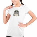 Fashion, accesorii si bijuterii - Copii - Imbracaminte copii - Tricouri copii - Tricou Copii Fete Squishmallows Foca Squad CoolTrend, alb, marime M Copii - Infinity.ro