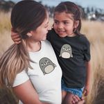 Fashion, accesorii si bijuterii - Copii - Imbracaminte copii - Tricouri copii - Tricou Copii Fete Squishmallows Foca Squad CoolTrend, alb, marime M Copii - Infinity.ro