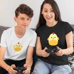 Fashion, accesorii si bijuterii - Copii - Imbracaminte copii - Tricouri copii - Tricou Copii Baieti Squishmallows Puisor Ferma CoolTrend, negru, marime XS Copii - Infinity.ro