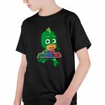 Fashion, accesorii si bijuterii - Copii - Imbracaminte copii - Tricouri copii - Tricou Copii Baieti Eroii Pijama Gekko Pjmasks CoolTrend, negru, marime XS Copii - Infinity.ro