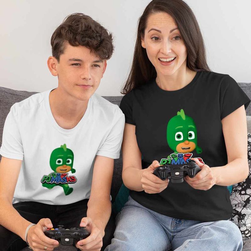 Fashion, accesorii si bijuterii - Copii - Imbracaminte copii - Tricouri copii - Tricou Copii Baieti Eroii Pijama Gekko Pjmasks CoolTrend, negru, marime XS Copii - Infinity.ro