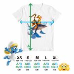 Fashion, accesorii si bijuterii - Copii - Imbracaminte copii - Tricouri copii - Tricou Copii Baieti Tigger Tralalero Tralala Stitch Tigru Rechin CoolTrend, alb, marime XL Copii - Infinity.ro