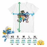 Fashion, accesorii si bijuterii - Copii - Imbracaminte copii - Tricouri copii - Tricou Copii Baieti Talking Tom Tralalero Minecraft Labubu Batman CoolTrend, alb, marime XL Copii - Infinity.ro
