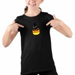 Fashion, accesorii si bijuterii - Copii - Imbracaminte copii - Tricouri copii - Tricou Copii Fete Squishmallows Minions CoolTrend, negru, marime M Copii - Infinity.ro