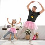 Fashion, accesorii si bijuterii - Copii - Imbracaminte copii - Tricouri copii - Tricou Copii Fete Squishmallows Minions CoolTrend, negru, marime M Copii - Infinity.ro
