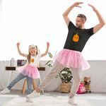 Fashion, accesorii si bijuterii - Copii - Imbracaminte copii - Tricouri copii - Tricou Copii Fete Squishmallows Dovleac Halloween CoolTrend, negru, marime XS Copii - Infinity.ro
