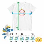Fashion, accesorii si bijuterii - Copii - Imbracaminte copii - Tricouri copii - Tricou Copii Fete Squishmallows Capsuna Squis Squad CoolTrend, alb, marime L Copii - Infinity.ro