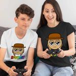 Fashion, accesorii si bijuterii - Copii - Imbracaminte copii - Tricouri copii - Tricou Copii Baieti Sprunki Tunner Hat CoolTrend, negru, marime M Copii - Infinity.ro
