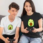 Fashion, accesorii si bijuterii - Copii - Imbracaminte copii - Tricouri copii - Tricou Copii Baieti Squish mallows Avocado CoolTrend, negru, marime L Copii - Infinity.ro