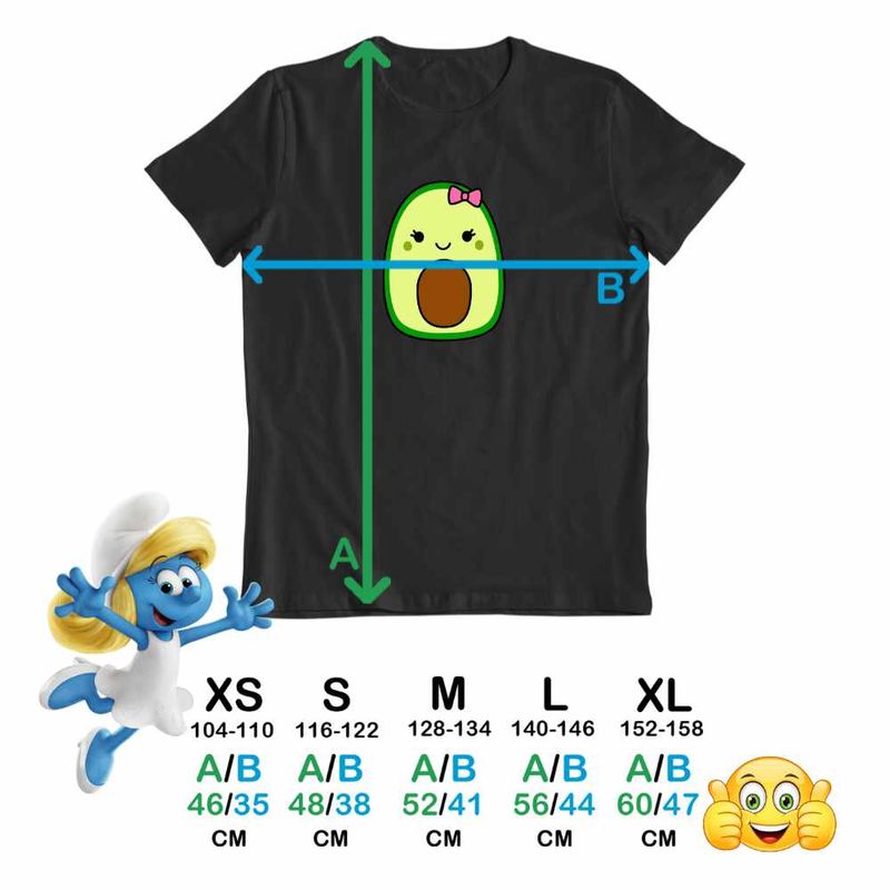 Fashion, accesorii si bijuterii - Copii - Imbracaminte copii - Tricouri copii - Tricou Copii Baieti Squish mallows Avocado CoolTrend, negru, marime L Copii - Infinity.ro