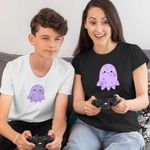 Fashion, accesorii si bijuterii - Copii - Imbracaminte copii - Tricouri copii - Tricou Copii Baieti Squishmallows Caracatita CoolTrend, negru, marime S Copii - Infinity.ro