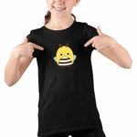 Fashion, accesorii si bijuterii - Copii - Imbracaminte copii - Tricouri copii - Tricou Copii Fete Squishmallows Albina Squish CoolTrend, negru, marime L Copii - Infinity.ro