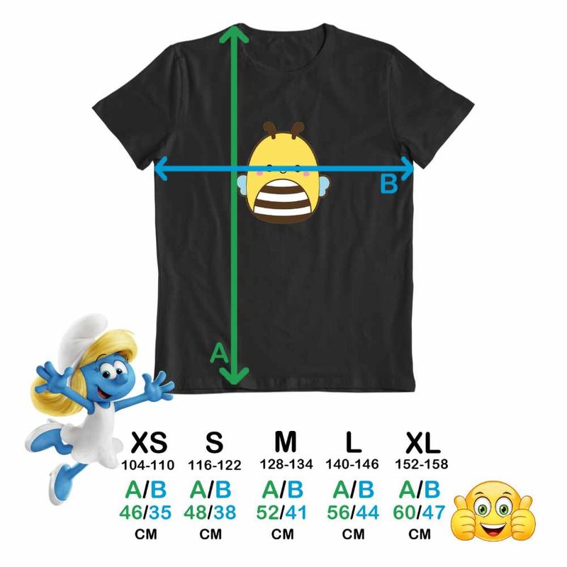 Fashion, accesorii si bijuterii - Copii - Imbracaminte copii - Tricouri copii - Tricou Copii Fete Squishmallows Albina Squish CoolTrend, negru, marime L Copii - Infinity.ro