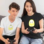 Fashion, accesorii si bijuterii - Copii - Imbracaminte copii - Tricouri copii - Tricou Copii Baieti Squishmallows Lamaie CoolTrend, negru, marime XS Copii - Infinity.ro