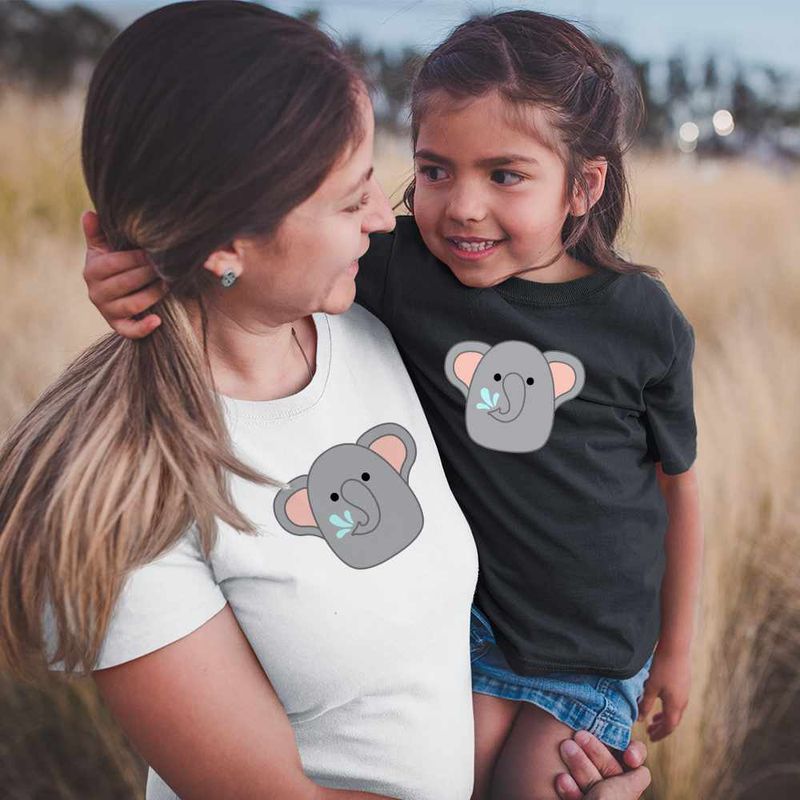Fashion, accesorii si bijuterii - Copii - Imbracaminte copii - Tricouri copii - Tricou Copii Fete Squishmallows Elefant Africa CoolTrend, alb, marime XL Copii - Infinity.ro
