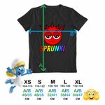 Fashion, accesorii si bijuterii - Copii - Imbracaminte copii - Tricouri copii - Tricou Copii Fete Sprunki Raddy Sound Music Game CoolTrend, negru, marime L Copii - Infinity.ro
