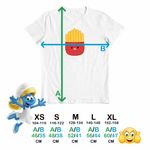 Fashion, accesorii si bijuterii - Copii - Imbracaminte copii - Tricouri copii - Tricou Copii Baieti Squishmallows Cartofi Prajiti CoolTrend, alb, marime XS Copii - Infinity.ro