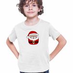 Fashion, accesorii si bijuterii - Copii - Imbracaminte copii - Tricouri copii - Tricou Copii Baieti Squishmallows Mos Craciun CoolTrend, alb, marime XS Copii - Infinity.ro