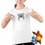 Fashion, accesorii si bijuterii - Copii - Imbracaminte copii - Tricouri copii - Tricou Copii Fete Squishmallows Koala CoolTrend, alb, marime S Copii - Infinity.ro